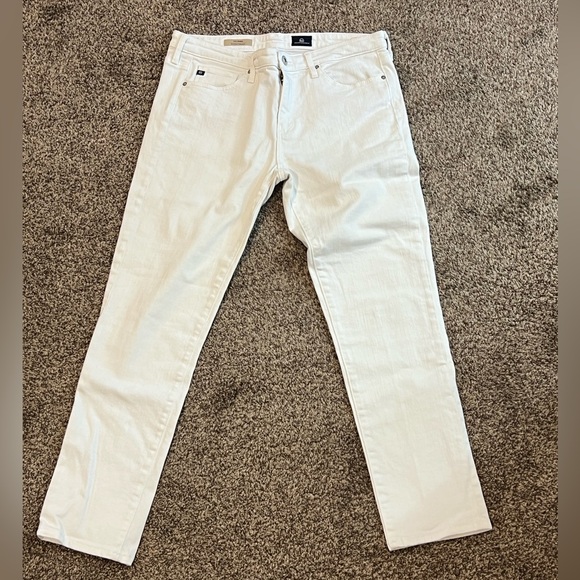 Adriano Goldschmied White Pants Sz 30R - Picture 2 of 6